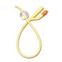Sterile 2-Way Silicone-Elastomer Coated Latex Foley Catheter with Coude Tip, 10 cc (mL)