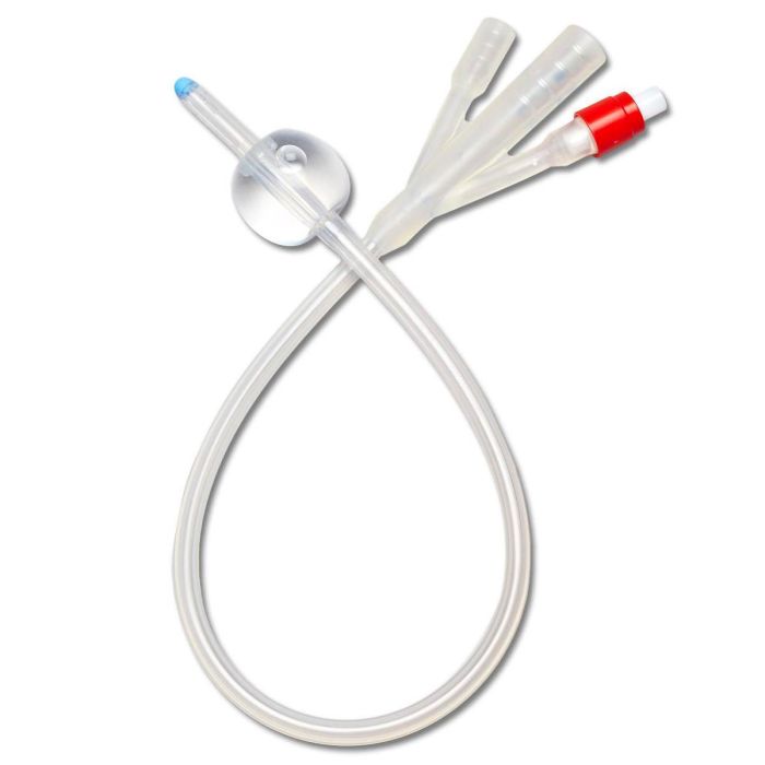 SelectSilicone 3-Way 100% Silicone Foley Catheter, 30 cc (mL)