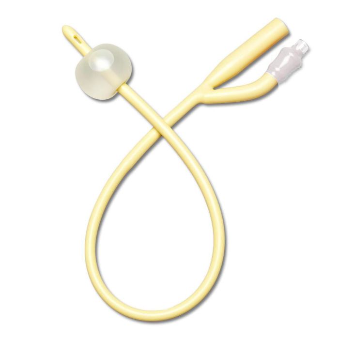 2-Way Silicone-Elastomer-Coated Latex Foley Catheter