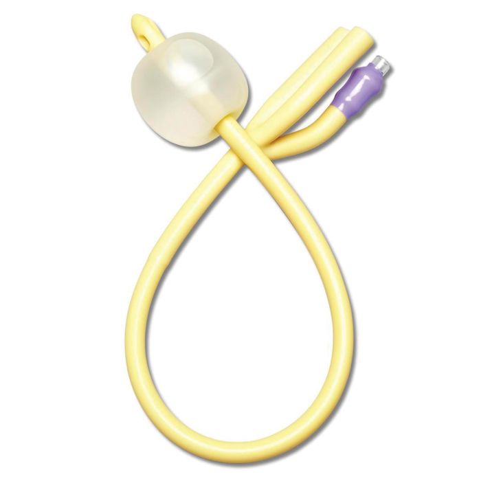 3-Way Silicone-Elastomer-Coated Latex Foley Catheter, 30 cc (mL)