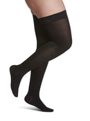 842C Style Soft Opaque 20-30mmHg W SS Black