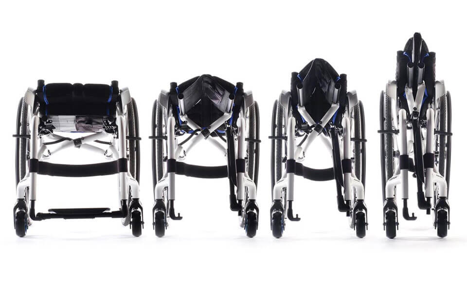 Xenon²™ Series Folding Wheelchair with Cushion - Manual (High quality)