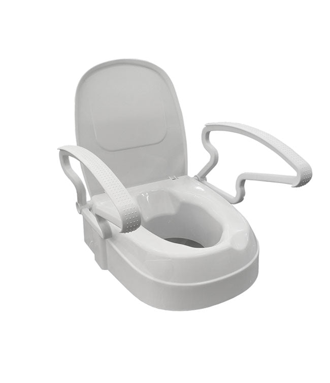 2″/4″/6″ Raised Toilet Seat with Arms