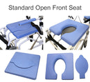 18" Aluminum Shower & Commode Chair 180