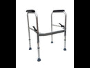 Folding Toilet Safety Frame: MHFTSF