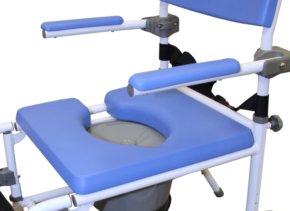 18" Shower Commode with 4 Way Seat (180-4W)