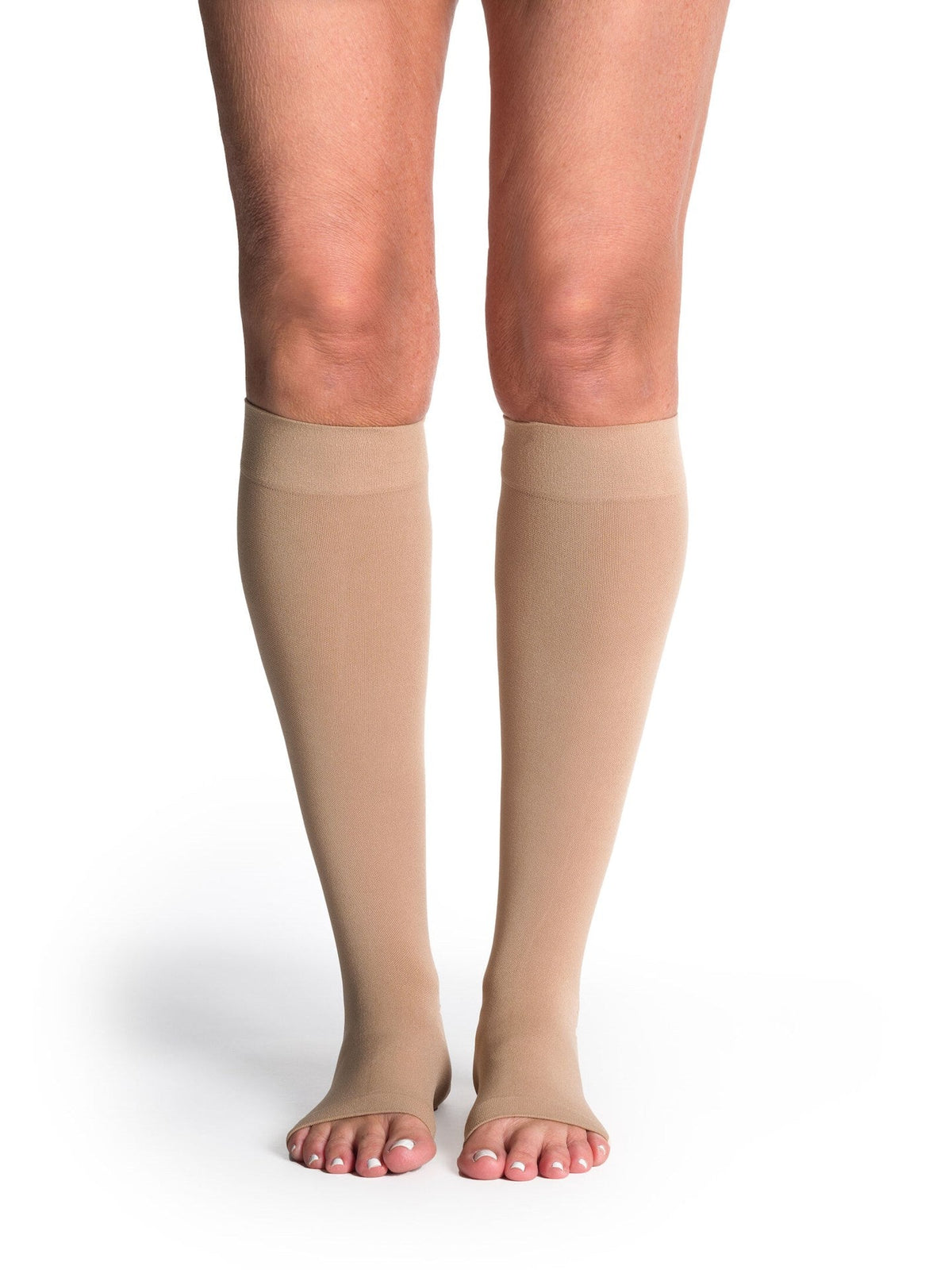 842C Style Soft Opaque 20-30mmHg W SL Black