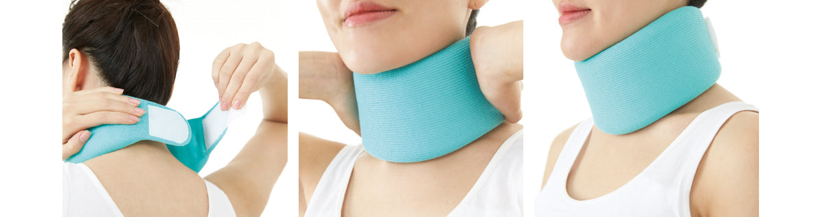 Soft Cervical Collar With Reinforcement Aligns Stabilize Vertebrae Adjustable Neck Brace Relief Of Cervical Spine Pressure Can Be Used During Sleep