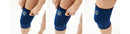 Knee Compression Sleeve Brace with Oval Pad For Weaken Muscle, Joint Pain & Slight Injuries Compression Knee Bandage For Knee Support (Small/ Medium/ Large/ Extra Large)