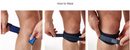 Knee Strap Support For Tendon Knee Strap For Knee Pain Adjustable Knee Strap For Sports & Injury - Black