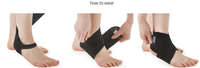 Ankle Braces For Sports Protection Ankle Compression Sleeve Wrap For Foot Swelling, Fatigue For Ankle Support & Injury Recovery (Fits All)