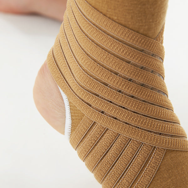 Elastic Ankle Brace For Sports, Gyming, Basketball, Volleyball, Football & Running Breathable Compression Ankle Sleeve Support (Small/  Medium/ Large)