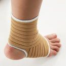 Elastic Ankle Brace For Sports, Gyming, Basketball, Volleyball, Football & Running Breathable Compression Ankle Sleeve Support (Small/  Medium/ Large)