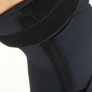 Medical Cross Knee Support Brace For Injury Protection & Soft Weak Muscle Breathable Compression Brace For Sports & Weightlifting - Black
