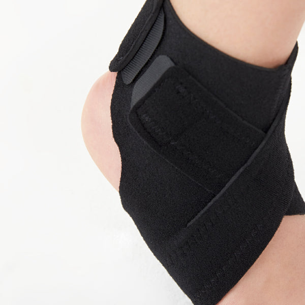 Ankle Brace With Strap Ligament Protector For Sprain, Strains, Injury Protector Breathable Ankle Wrap For Running & Sports - Men And Women