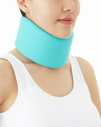 Soft Cervical Collar With Reinforcement Aligns Stabilize Vertebrae Adjustable Neck Brace Relief Of Cervical Spine Pressure Can Be Used During Sleep