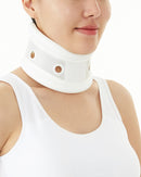 Thomas Cervical Collar Relief From Neck Pain With Adjustable Height Neck Support Brace To Align Vertebrae. Skin Friendly And Firm Stabilization