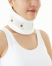 Thomas Cervical Collar Relief From Neck Pain With Adjustable Height Neck Support Brace To Align Vertebrae. Skin Friendly And Firm Stabilization