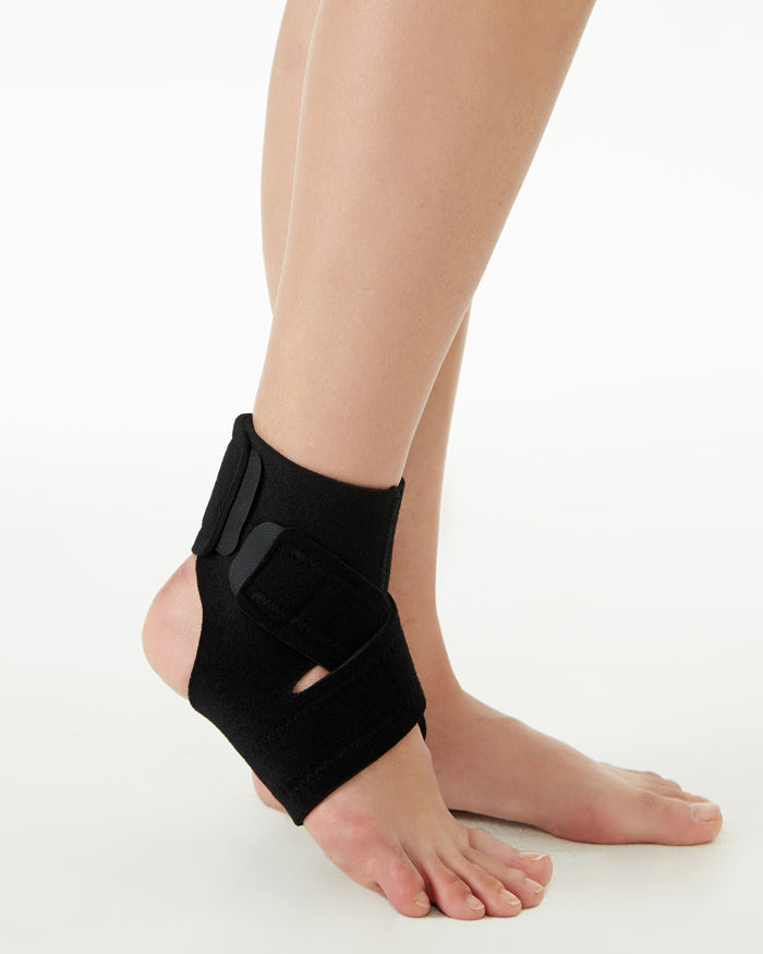 Ankle Brace With Strap Ligament Protector For Sprain, Strains, Injury Protector Breathable Ankle Wrap For Running & Sports - Men And Women