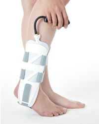 Air Gel Stirrup Ankle Brace Stabilizer For Sprained Ankle Cross Auxiliary Fixing Belt Ankle Side Stabilizer For Soft Tissue Injuries