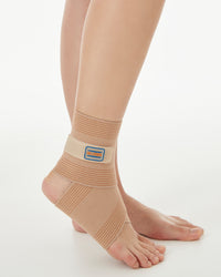 Elastic Compression Ankle Sleeve For Heel Pain Relief, Injury Recovery, and Ease Swelling Ankle Compression Socks For Sports, Basketball, Football, Volleyball & Sprained Foot (Fits All)