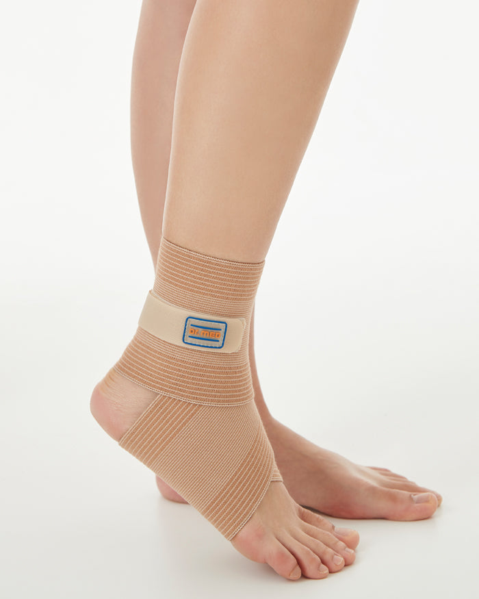 Elastic Compression Ankle Sleeve For Heel Pain Relief, Injury Recovery, and Ease Swelling Ankle Compression Socks For Sports, Basketball, Football, Volleyball & Sprained Foot (Fits All)