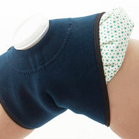 Knee Brace Support With Open Patella & Ice Bag For Pain Relief & Injury Recovery Adjustable Knee Brace For Injury & Recovery - Blue