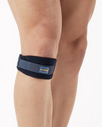 Knee Strap Support For Tendon Knee Strap For Knee Pain Adjustable Knee Strap For Sports & Injury - Black