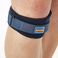 Knee Strap Support For Tendon Knee Strap For Knee Pain Adjustable Knee Strap For Sports & Injury - Black