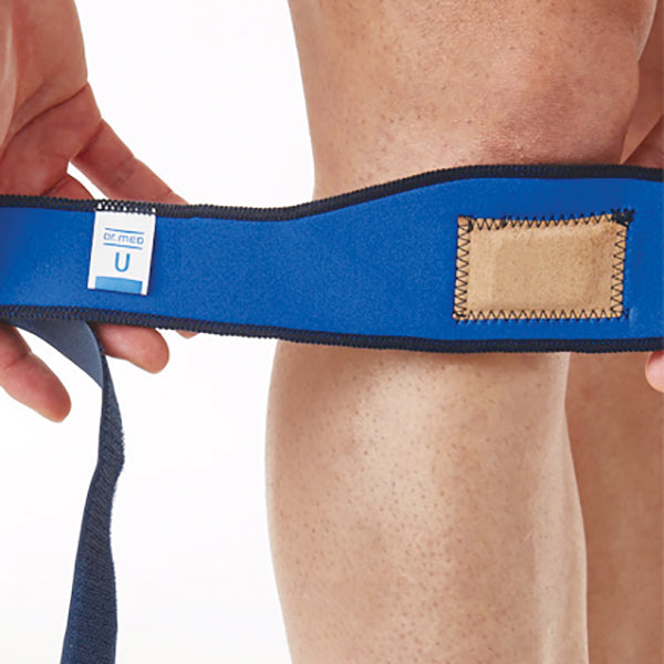 Knee Strap Support For Tendon Knee Strap For Knee Pain Adjustable Knee Strap For Sports & Injury - Black