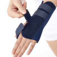 Elastic Wrist Palm Spunt & Wrist Injuries - Adjustable Carpal Tunnel Wrist Support - Palm Aluminum Stay for Maximum Stabilization
