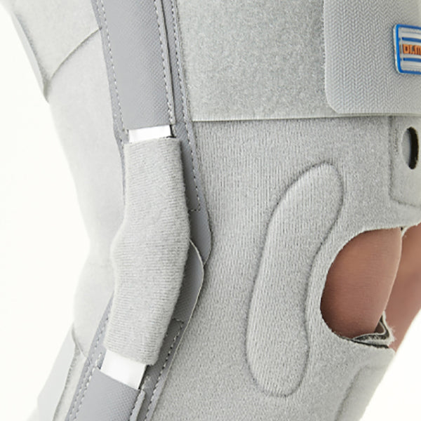 Knee Brace Support With Side Hinges Stability For Injury Protection & Pain Relief Brace Support Strap For Injury Recovery, Meniscus Tear, and ACL