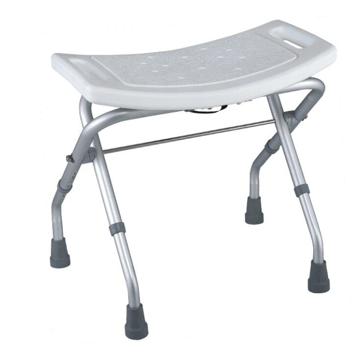 Portable Bath Shower Chair Height Adjustable Shower Stool Non-Slip Shower Bench For Elderly Disabled, Handicapped & Injured