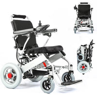 Lightweight Electric Wheelchair With Premium Folding Powered Wheelchair For Seniors Motorized Electric Power Wheelchair Mobility Aid For Elders, Seniors & Disabled People