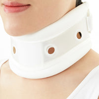 Thomas Cervical Collar Relief From Neck Pain With Adjustable Height Neck Support Brace To Align Vertebrae. Skin Friendly And Firm Stabilization