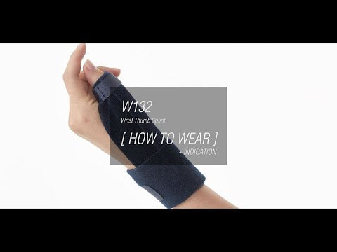 Thumb Splint - Wrist Braces & Supports - Neoprene Materials for Firm Support & Adjustable Compression